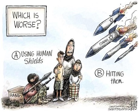 No High Moral Ground (anywhere) When the Dogs of War are Let Loose.